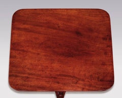 19th Century Regency Period Mahogany Occasional Table