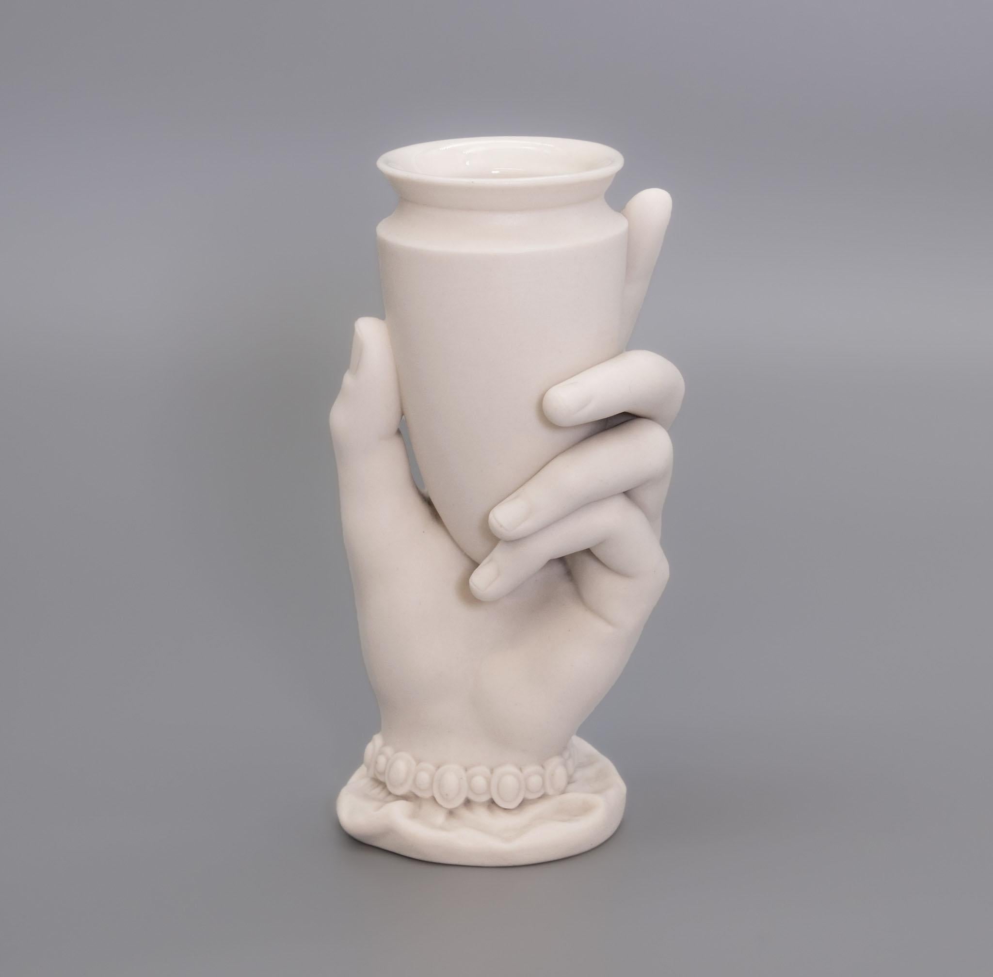 Modelo de Royal Worcester del siglo XIX del jarrón de mano de la Sra. Hadley Victoriano en venta