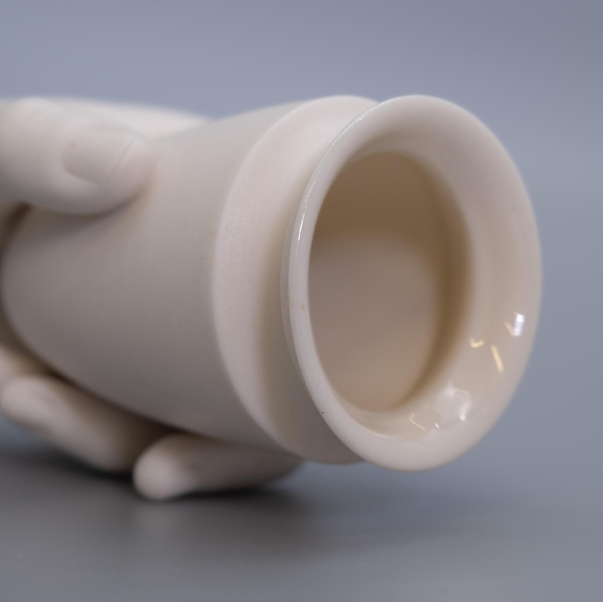 Modelo de Royal Worcester del siglo XIX del jarrón de mano de la Sra. Hadley Inglés en venta