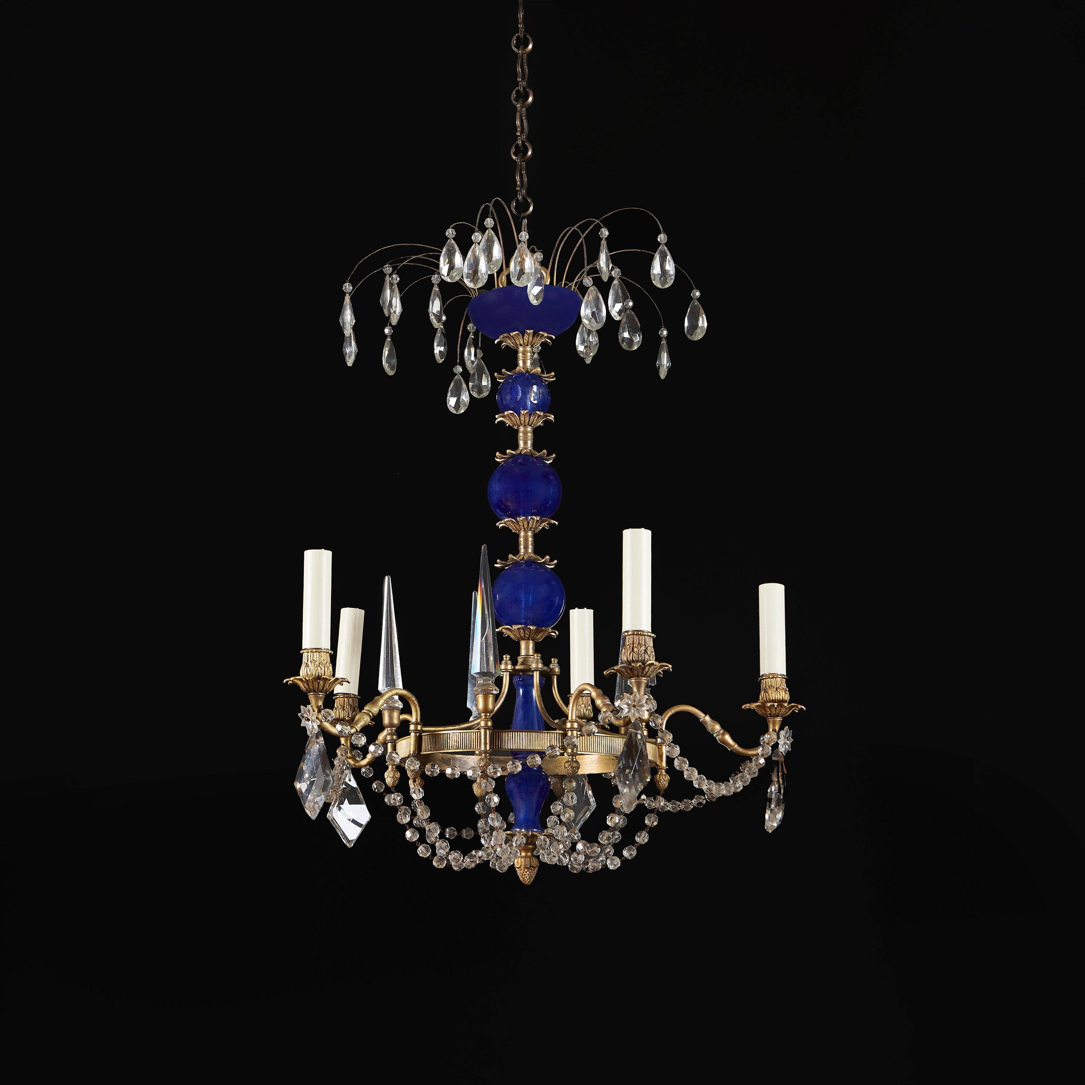 19th Century Russian Chandelier In Good Condition For Sale In London, GB
