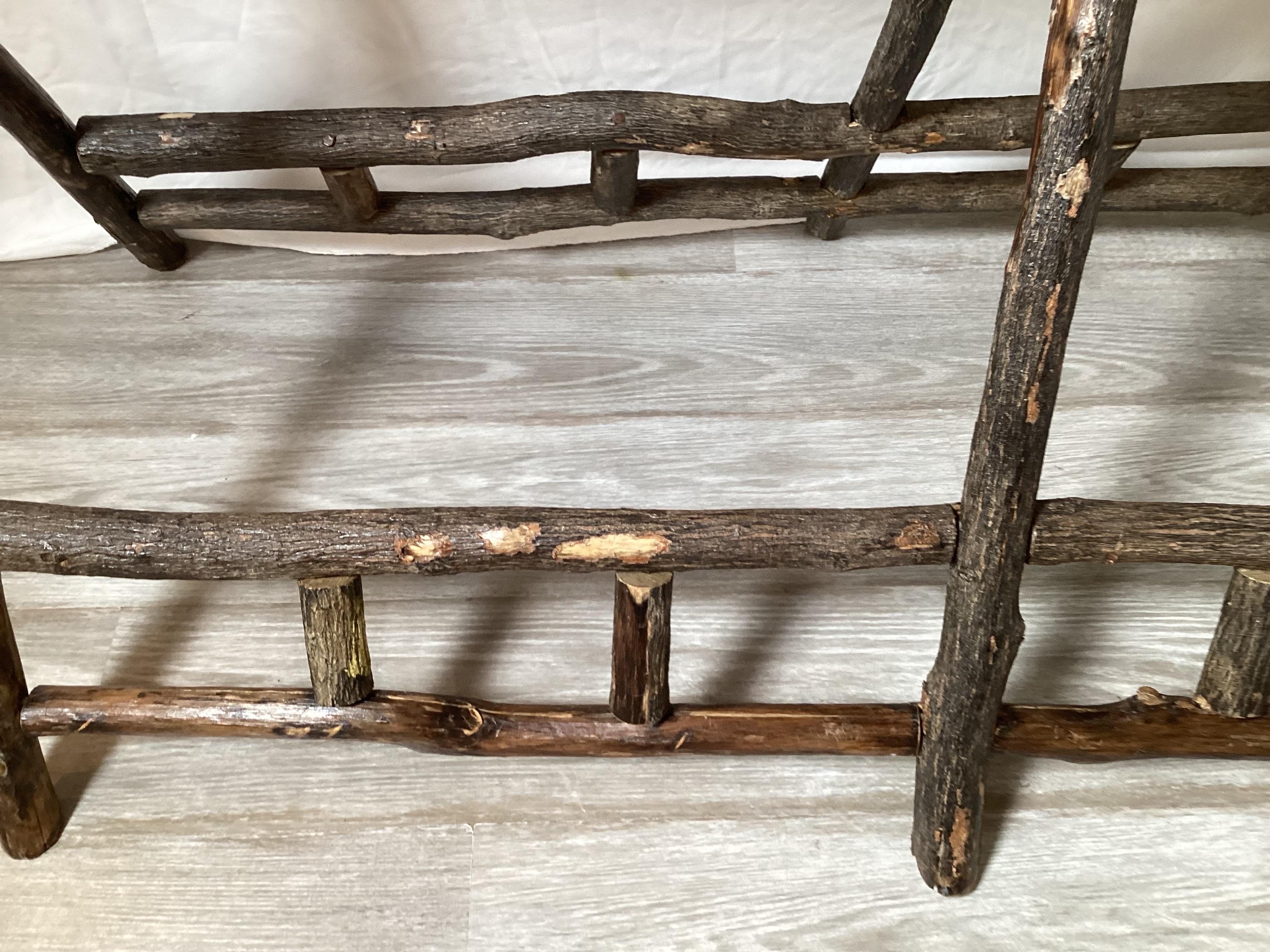 A 19th Century Rustic Adirondack Folding Table For Sale 2