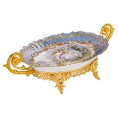 A 19th Century Sèvres Porcelain Bowl, Napoleon III Period.