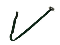 A 19th-century silver tape measure holder by Hermanus Heuring