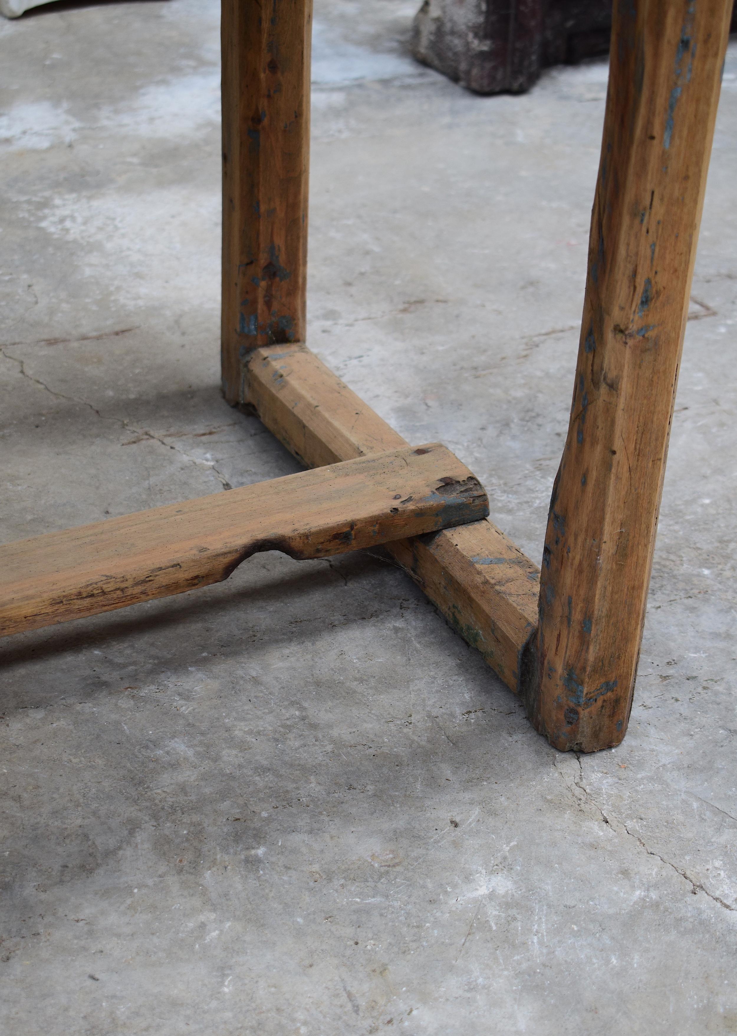 19th Century Spanish Country French Console Table 9