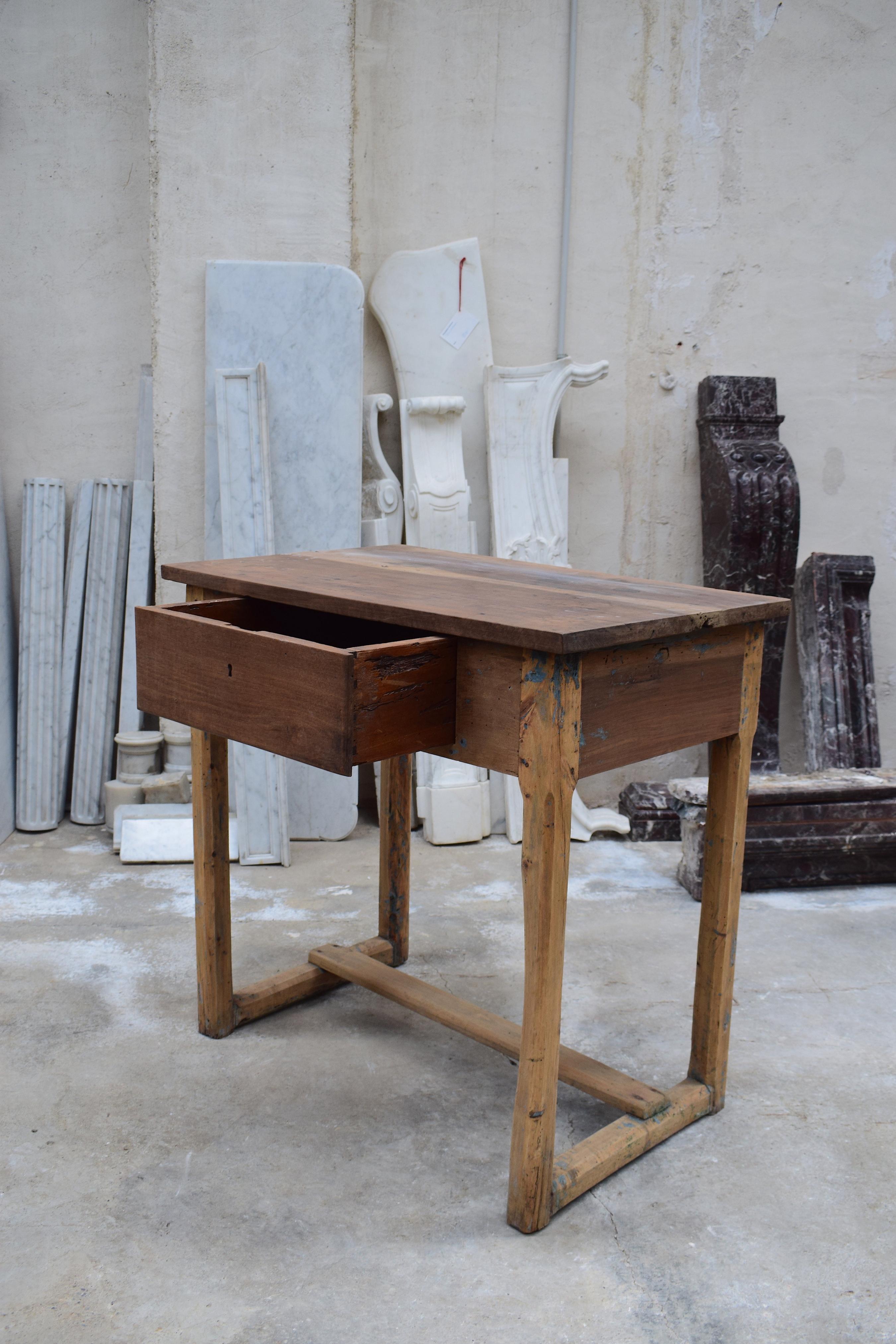 19th Century Spanish Country French Console Table 10