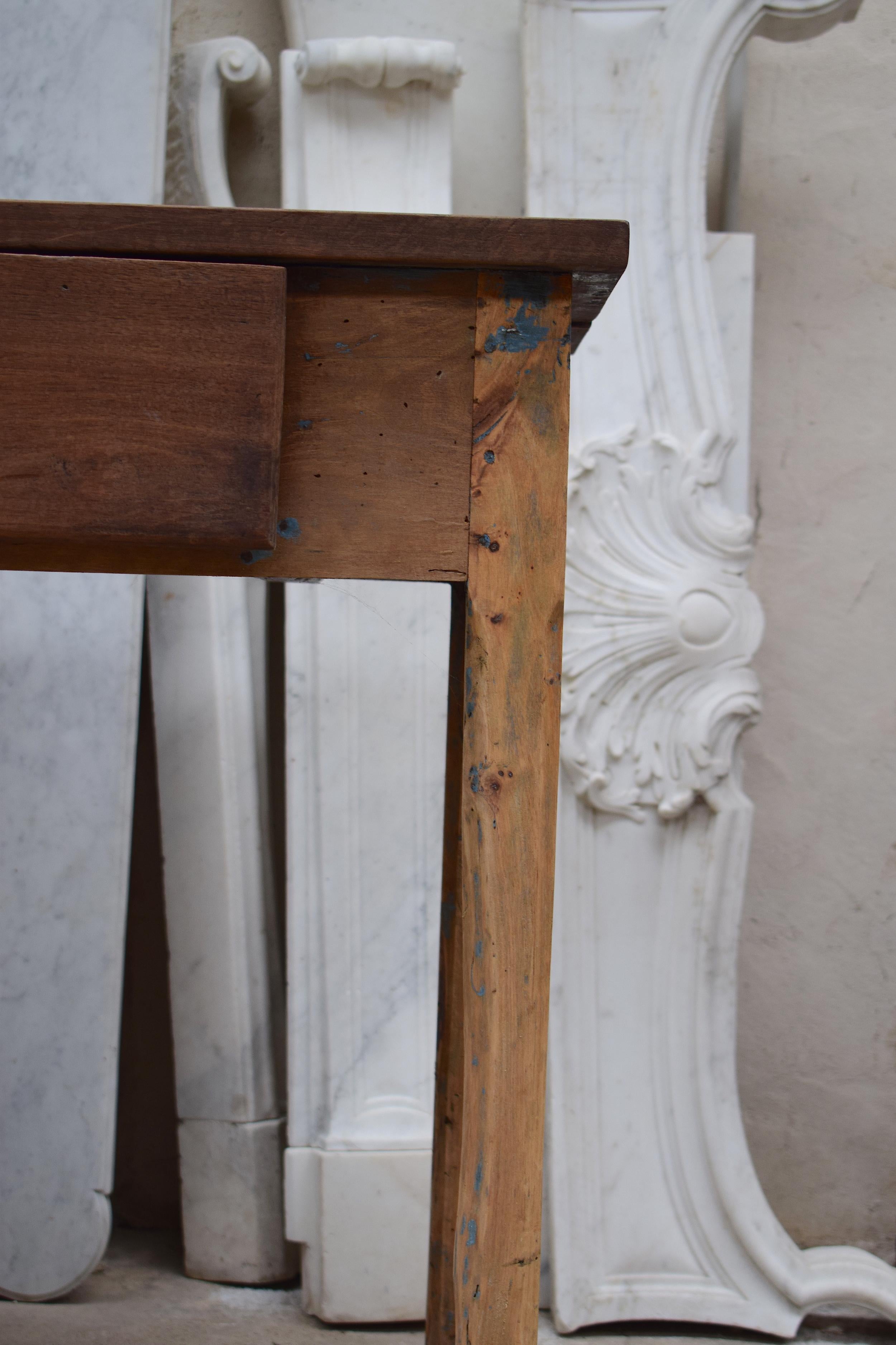 19th Century Spanish Country French Console Table In Good Condition In Vulpellac, Girona