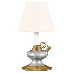 Antique A 19th Century Steel and Brass Hookah Base as a Lamp