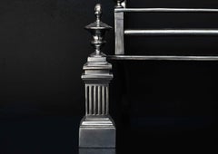 19th Century Steel Firegrate