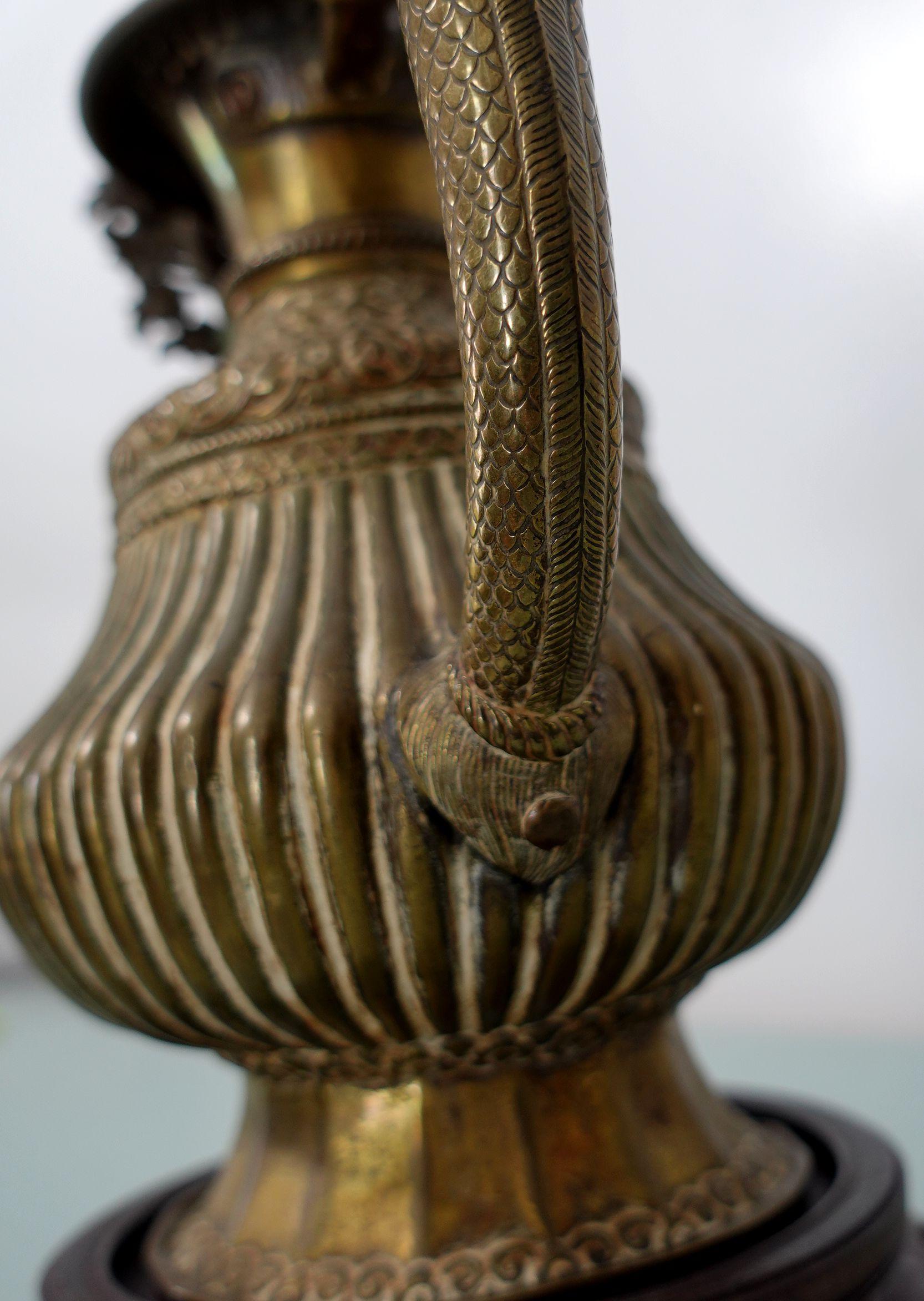 19th Century Tibetan Oil Lamp For Sale 7