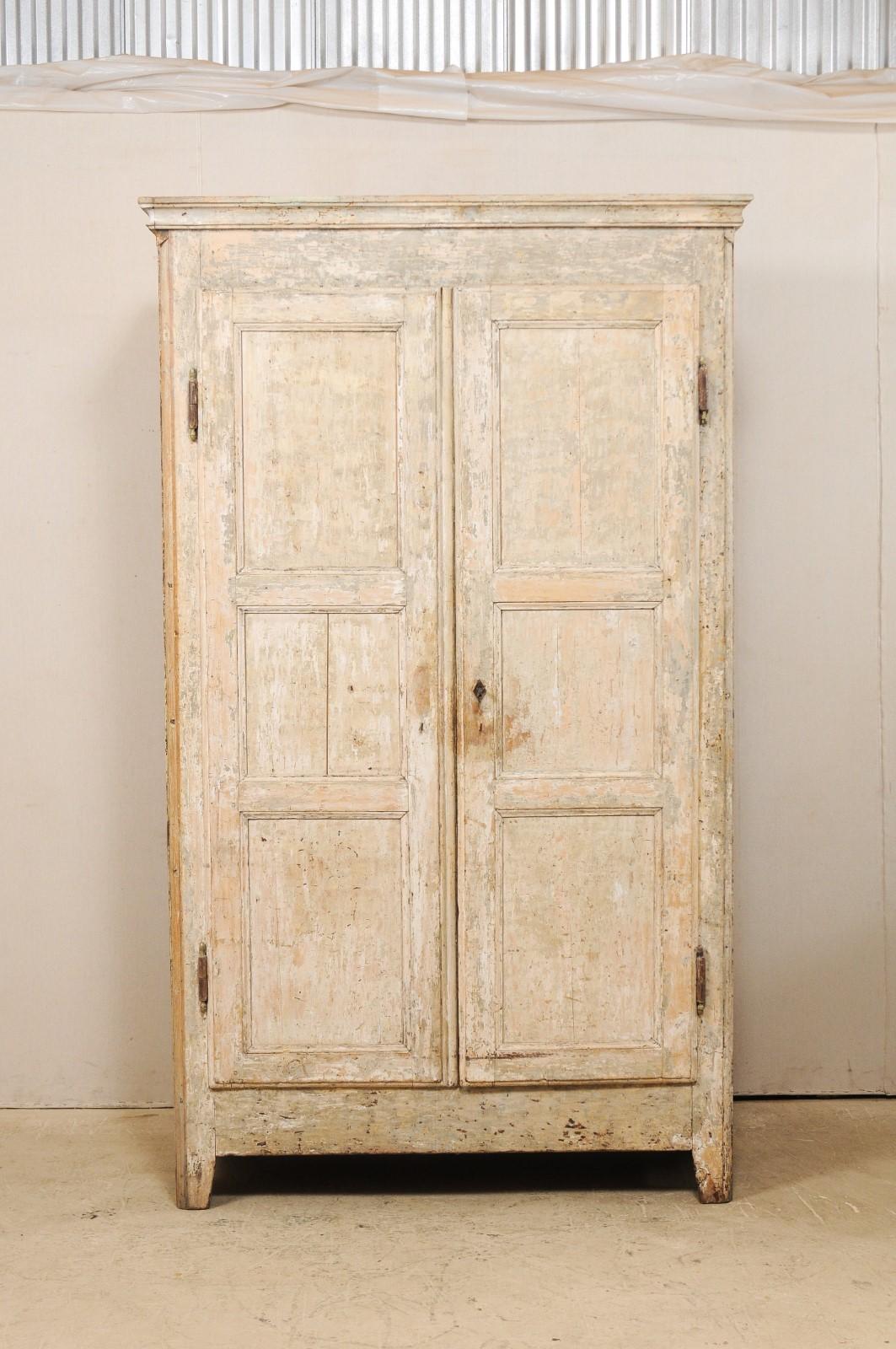 19th Century Two-Door Armoire from the South of France In Good Condition In Atlanta, GA