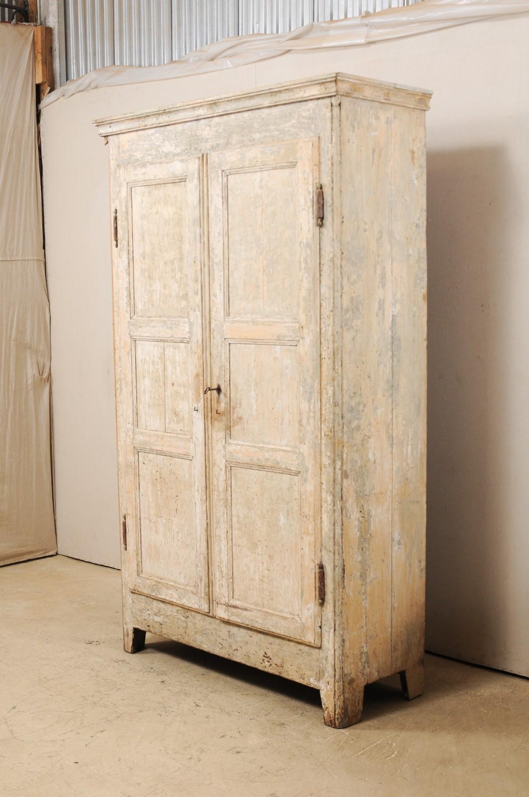 Wood 19th Century Two-Door Armoire from the South of France