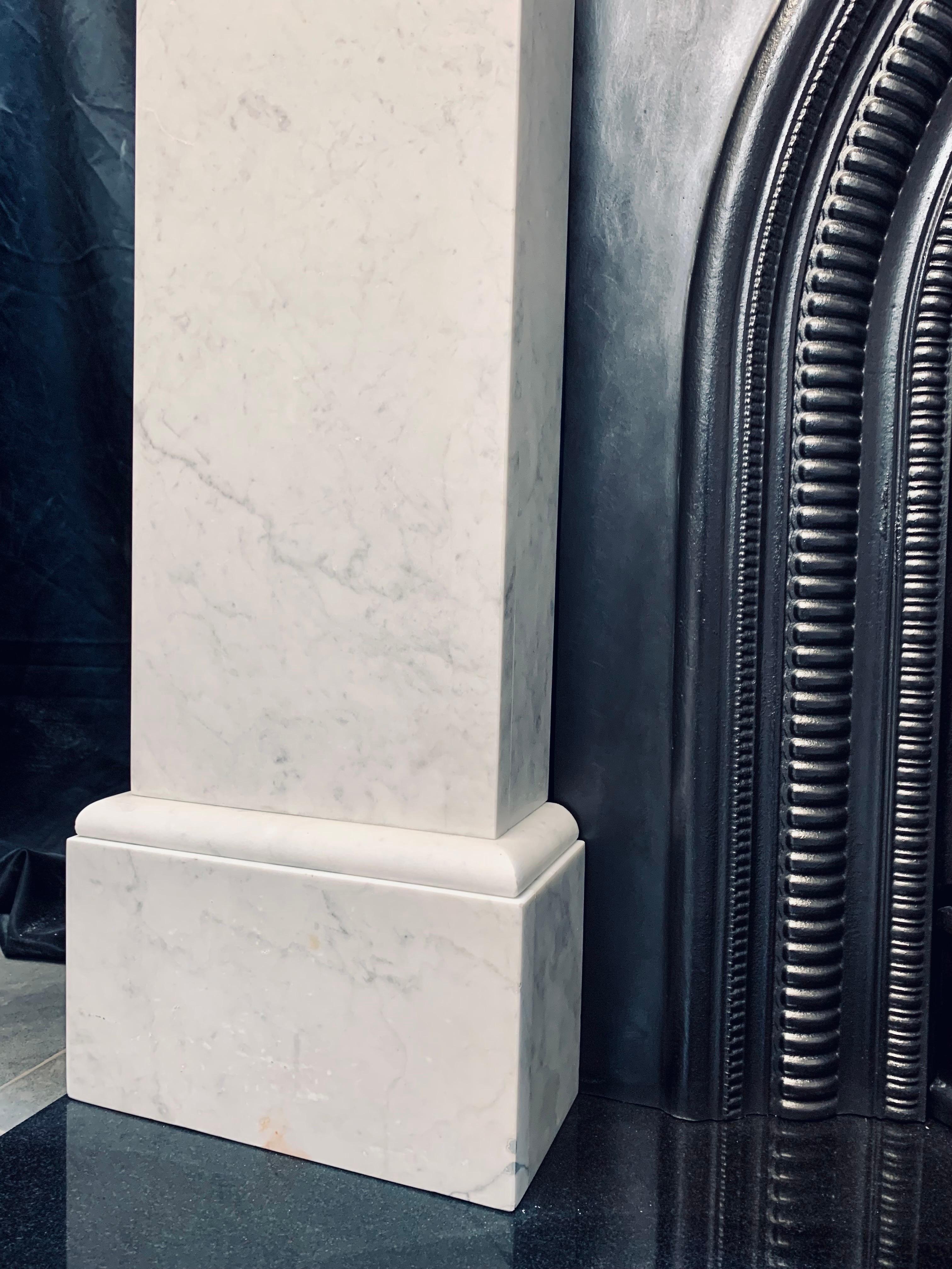 marble fireplace insert