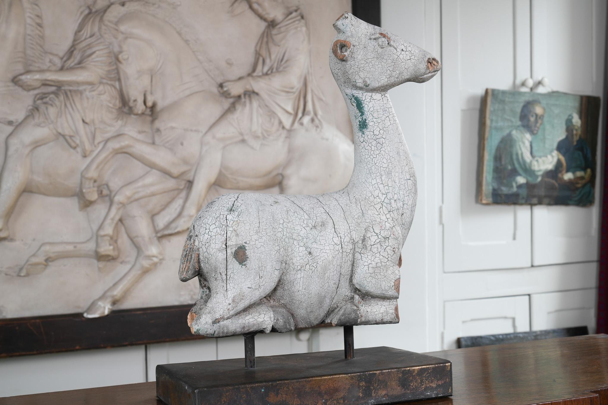 A 19th Century White Hart For Sale 2