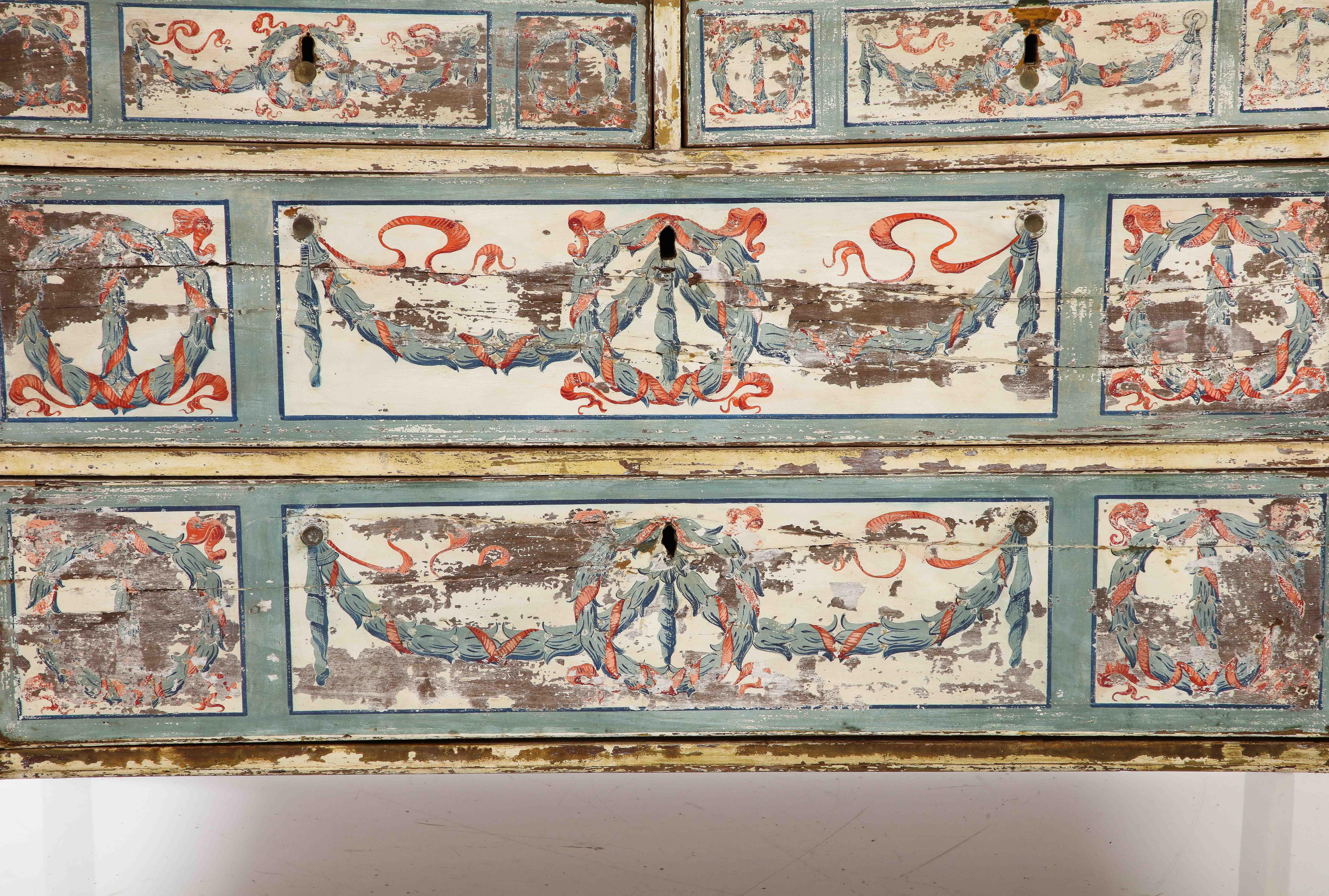 A 19th-Century Italian Painted Dresser In Good Condition In New York, NY