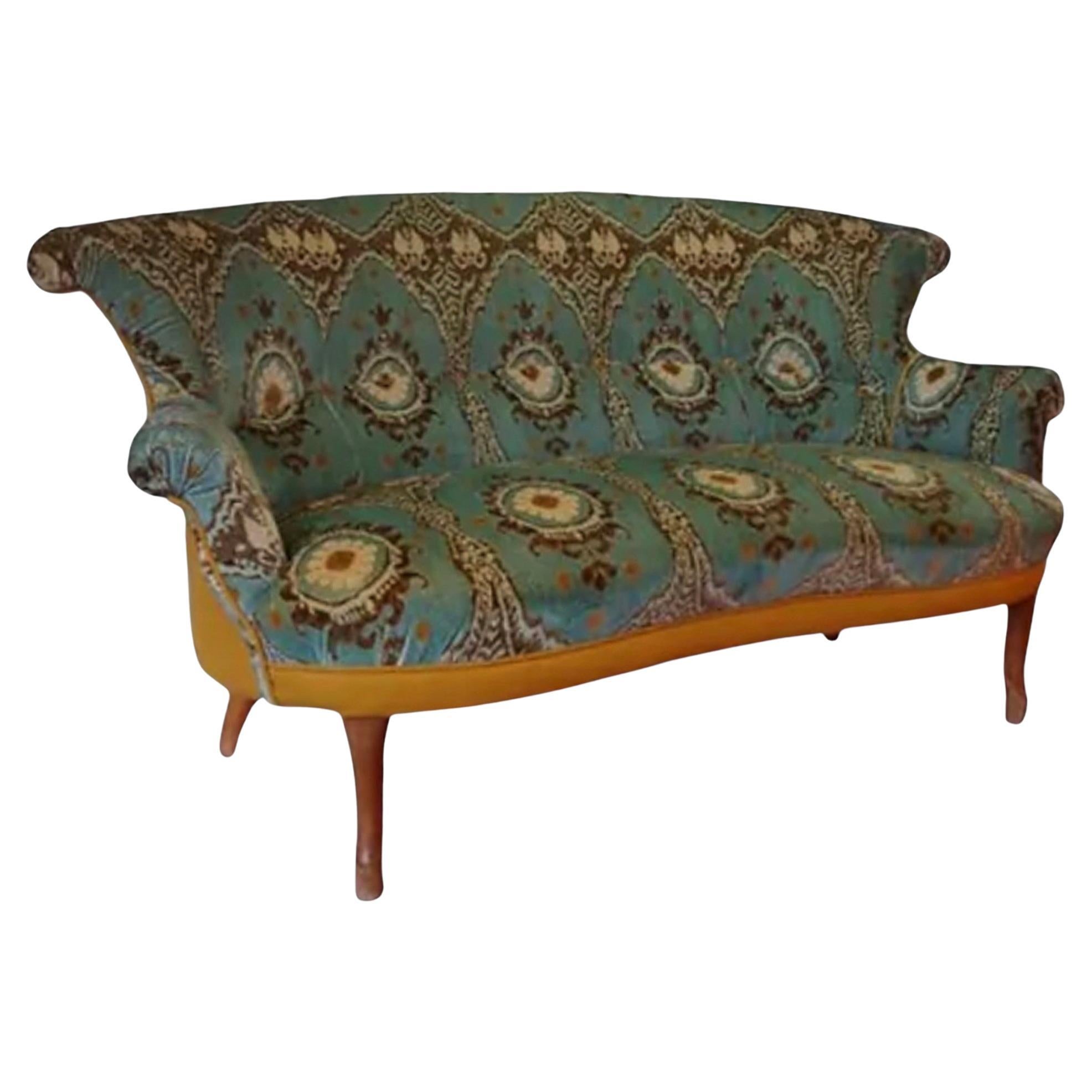19th Century French Two Seater Canape For Sale