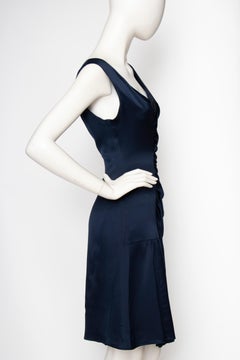 A 2000s Vintage Christian Dior by John Galliano Silk Dress