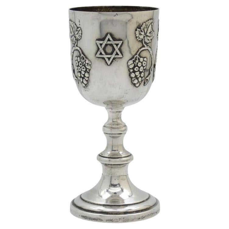 A 20th Century American Silver Kiddush Goblet