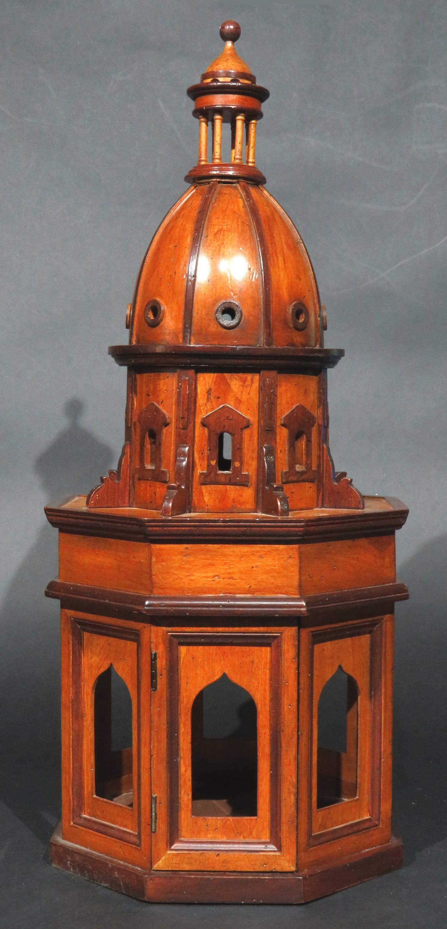 Unknown A 20th Century Architectural Wooden Model of a Renaissance Baptistry / Church For Sale