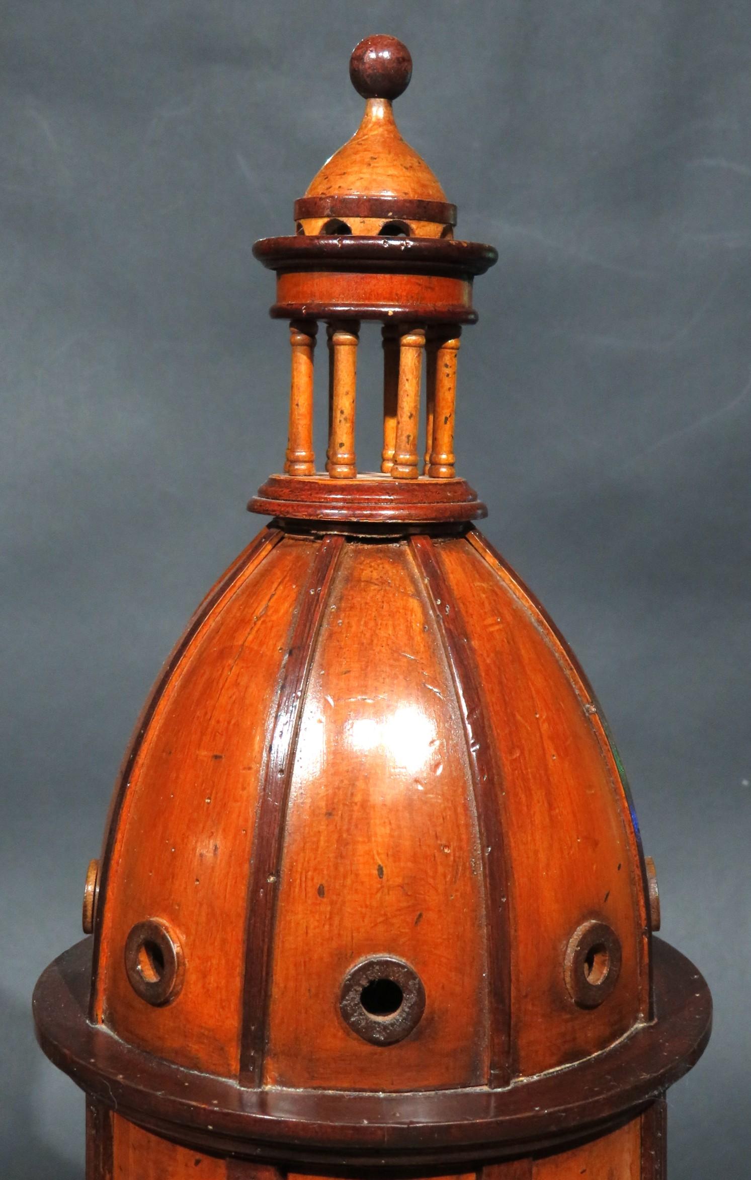 A 20th Century Architectural Wooden Model of a Renaissance Baptistry / Church In Good Condition For Sale In Ottawa, Ontario