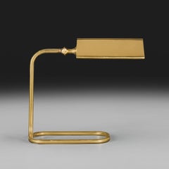 A 20th century Brass Desk Lamp after Cedric Hartman