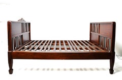 20th Century British Colonial Art Deco Bed