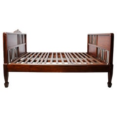 20th Century British Colonial Art Deco Bed