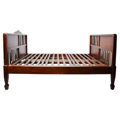 20th Century British Colonial Art Deco Bed