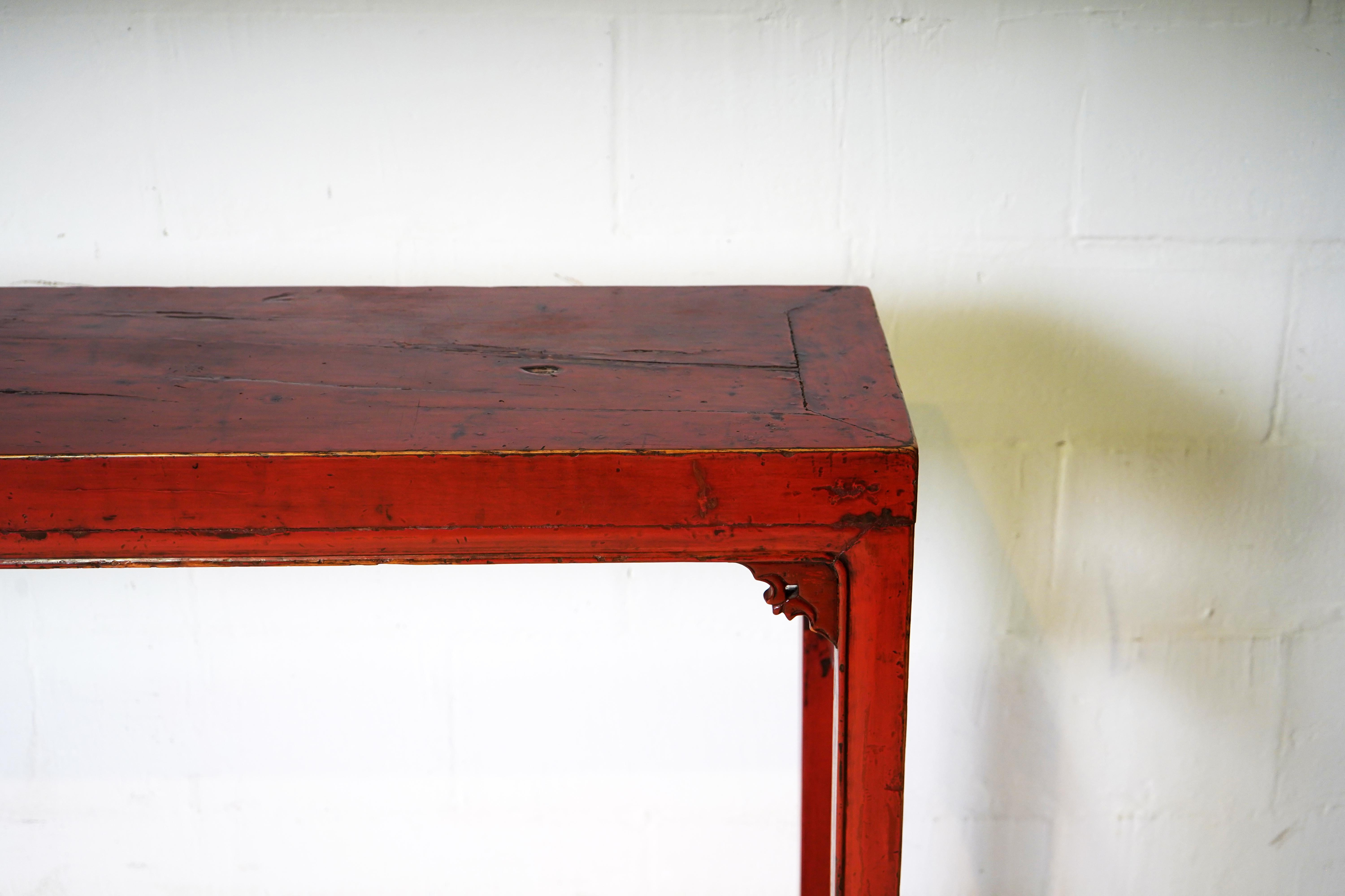20th Century Chinese Narrow Altar Table 2
