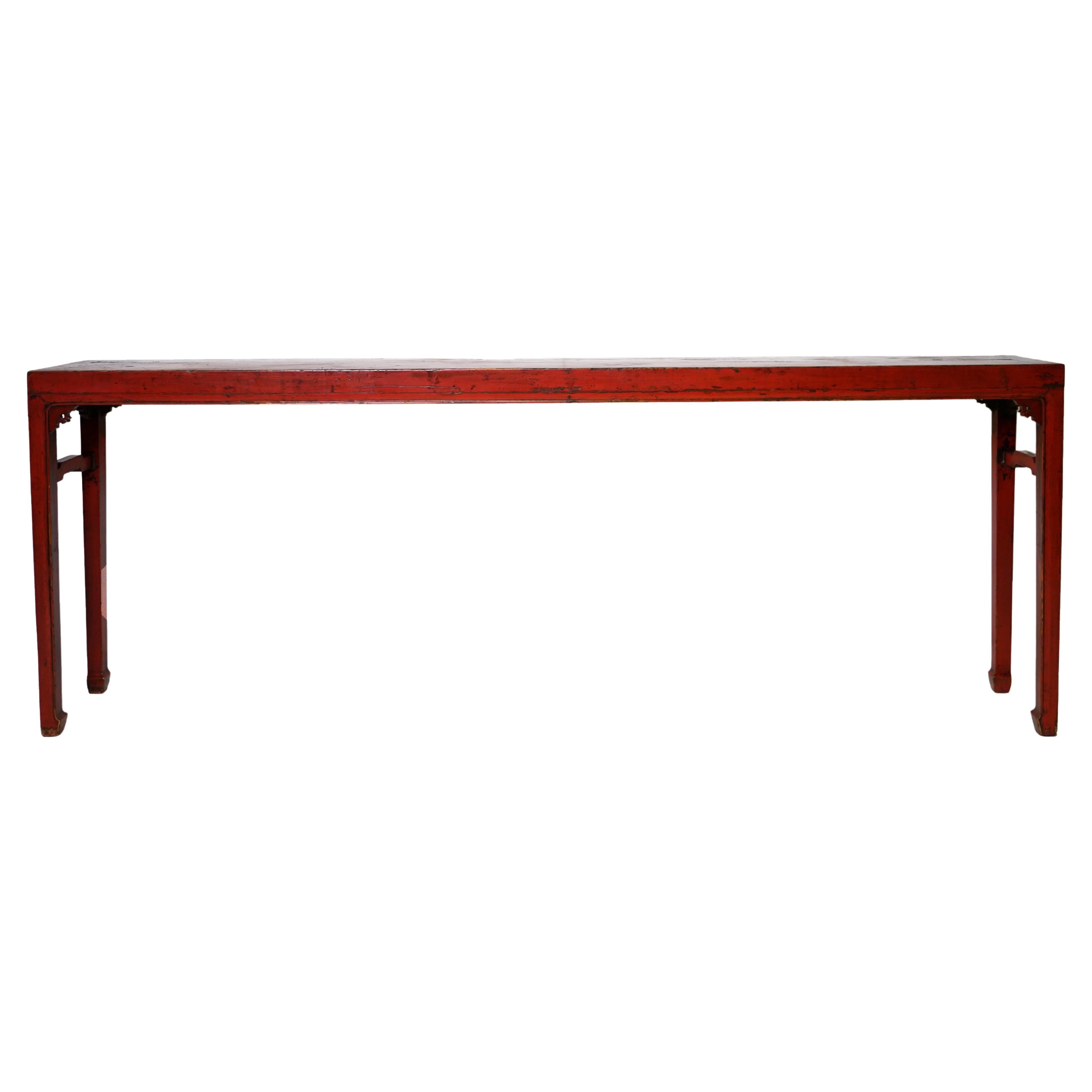 20th Century Chinese Narrow Altar Table