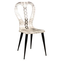 A 20th Century Italian "Musicale" Chair By Fornasetti Studios c.1980