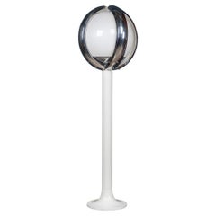 A 20th Century Italian "Space Age" Floor Lamp With Hand Blown Venetian Glass