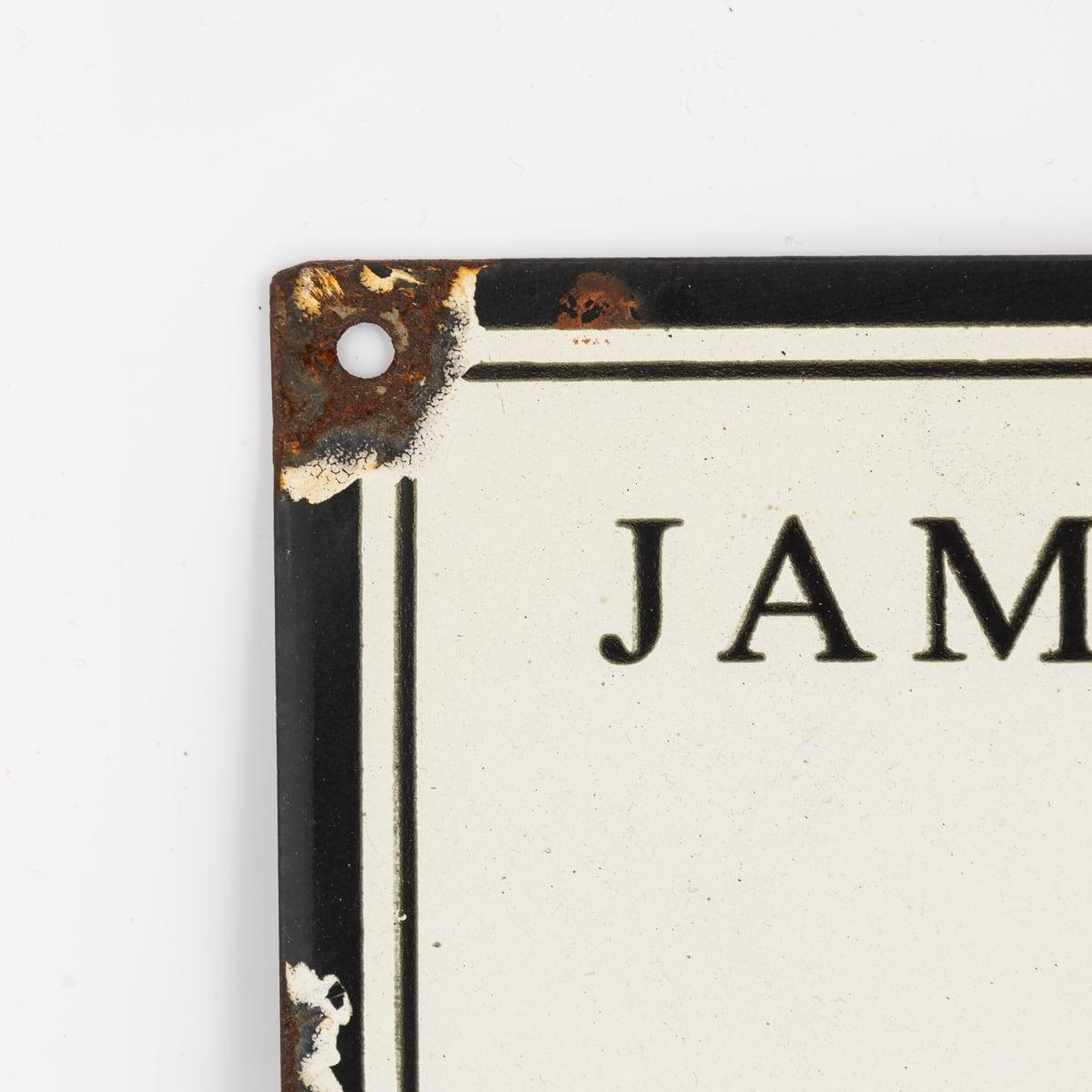 Emaille-Schild von James Purdey & Sons Ltd aus dem 20. Jahrhundert (Britisch) im Angebot