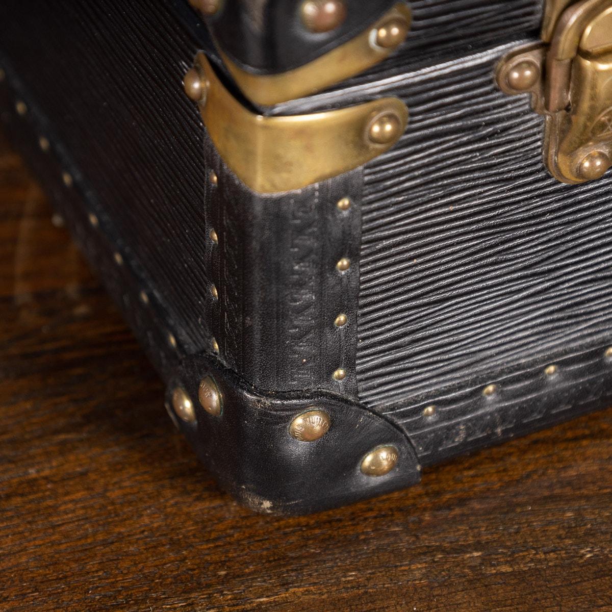 A 20th Century Louis Vuitton Briefcase Finished In Black Epi Leather, France For Sale 5