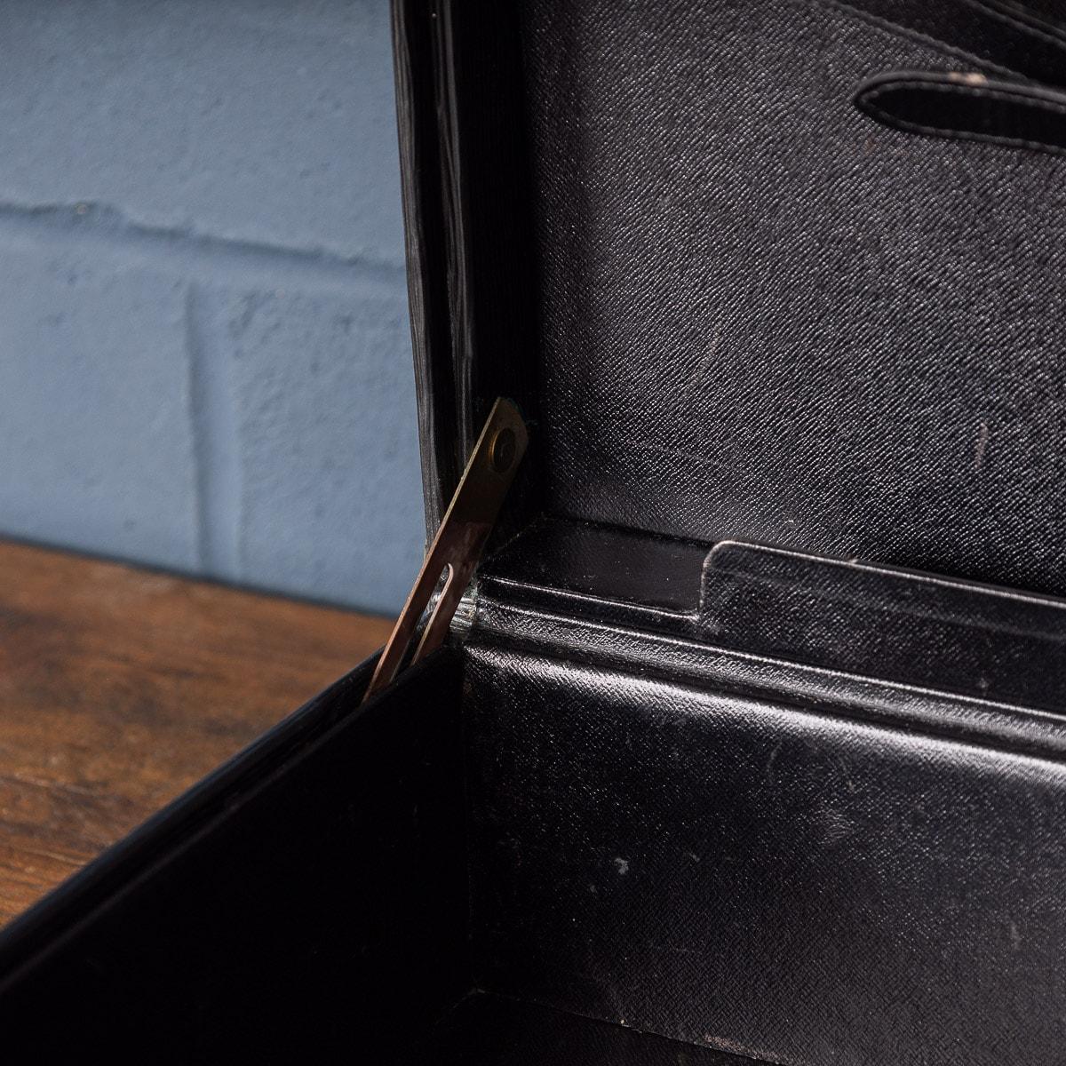 A 20th Century Louis Vuitton Briefcase Finished In Black Epi Leather, France For Sale 10