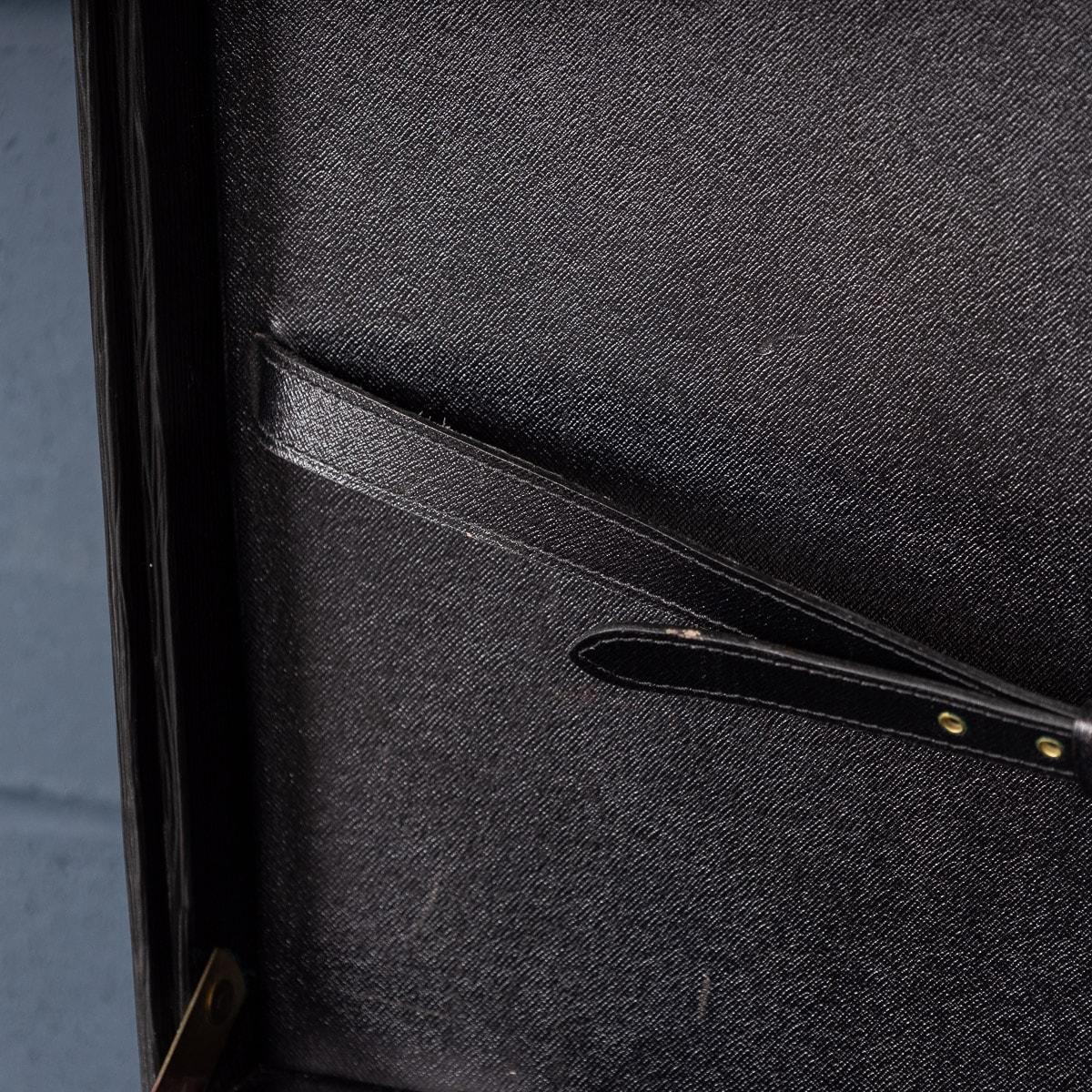 A 20th Century Louis Vuitton Briefcase Finished In Black Epi Leather, France For Sale 11