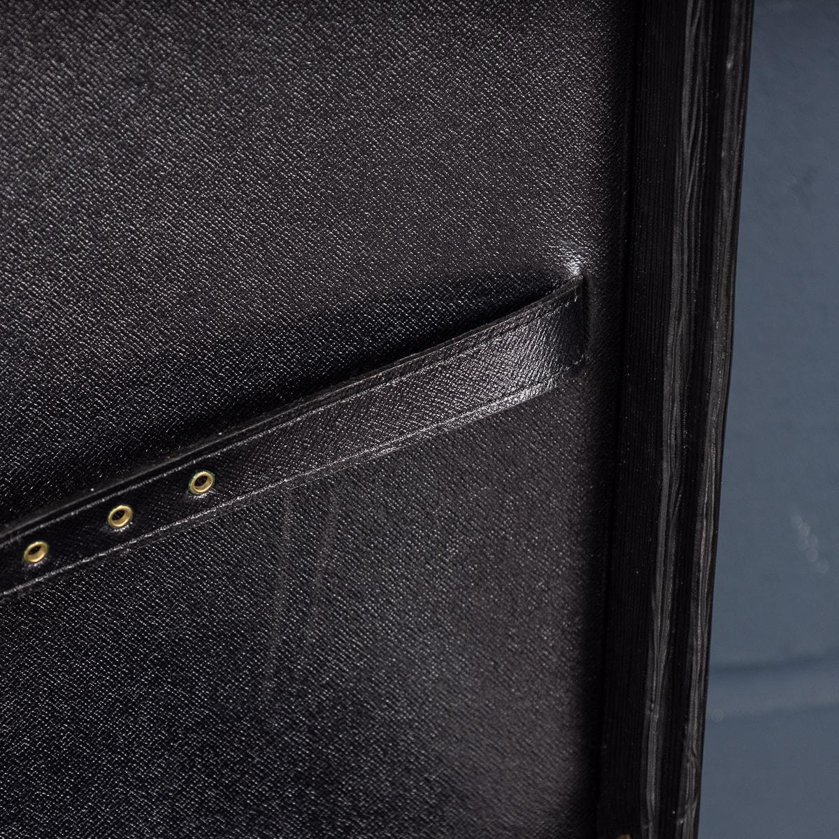 A 20th Century Louis Vuitton Briefcase Finished In Black Epi Leather, France For Sale 13