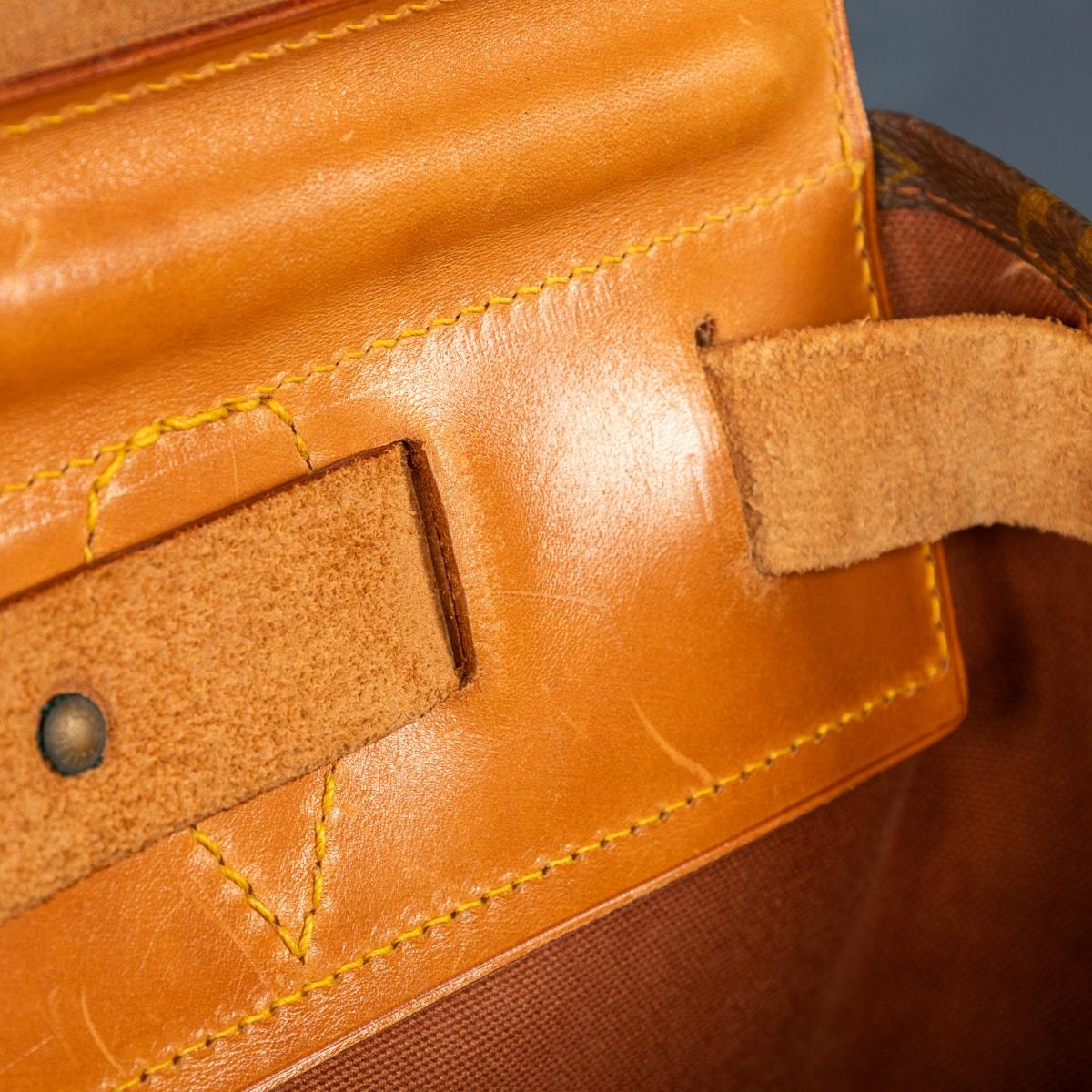A 20th Century Louis Vuitton Steamer Bag In Monogram Canvas, Made In France 5