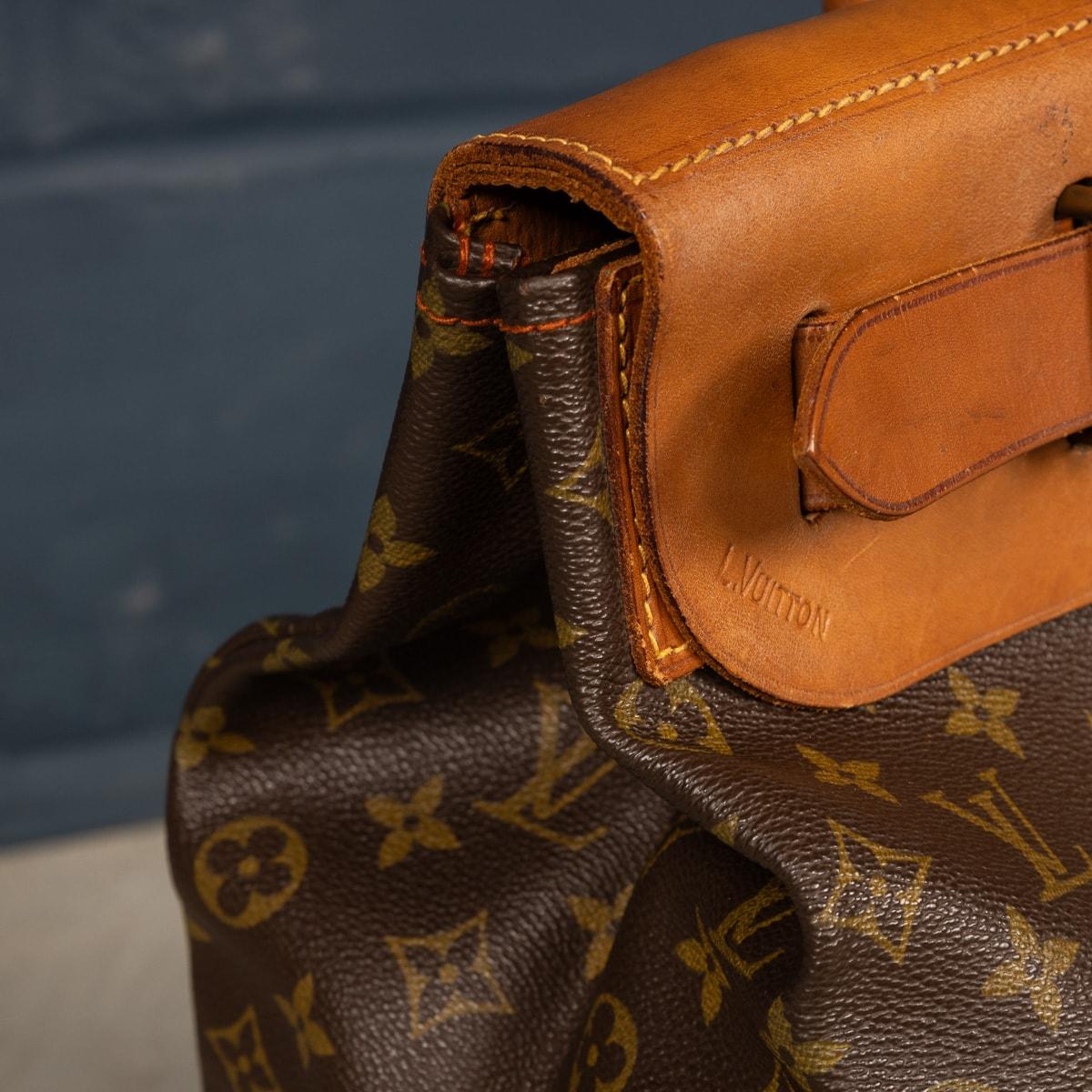 A 20th Century Louis Vuitton Steamer Bag In Monogram Canvas, Made In France 3