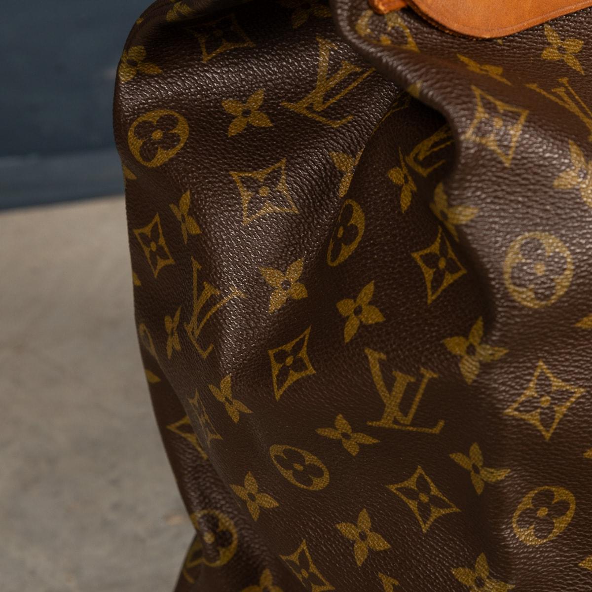 A 20th Century Louis Vuitton Steamer Bag In Monogram Canvas, Made In France 4