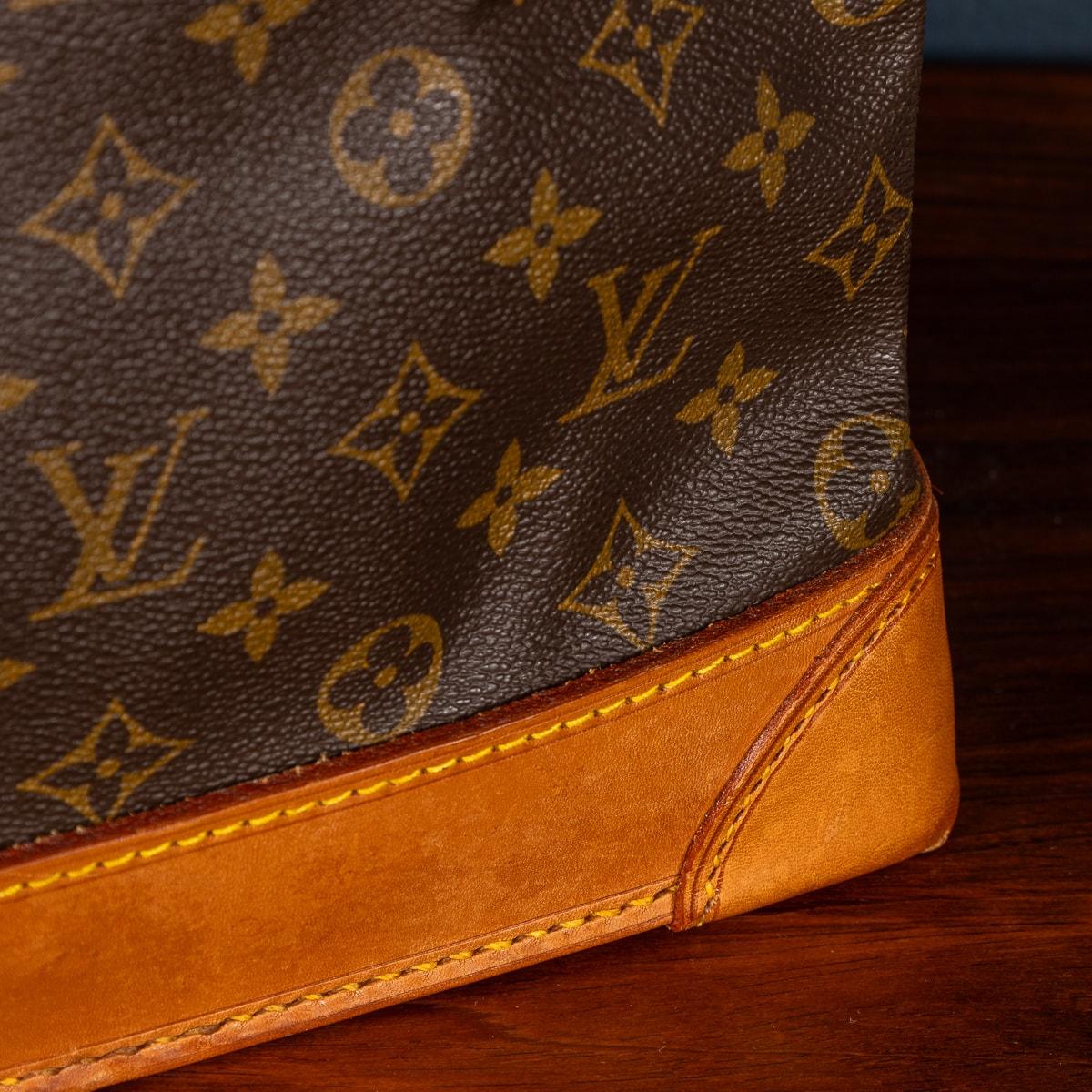 A 20th Century Louis Vuitton Steamer Bag In Monogram Canvas, Made In France 7