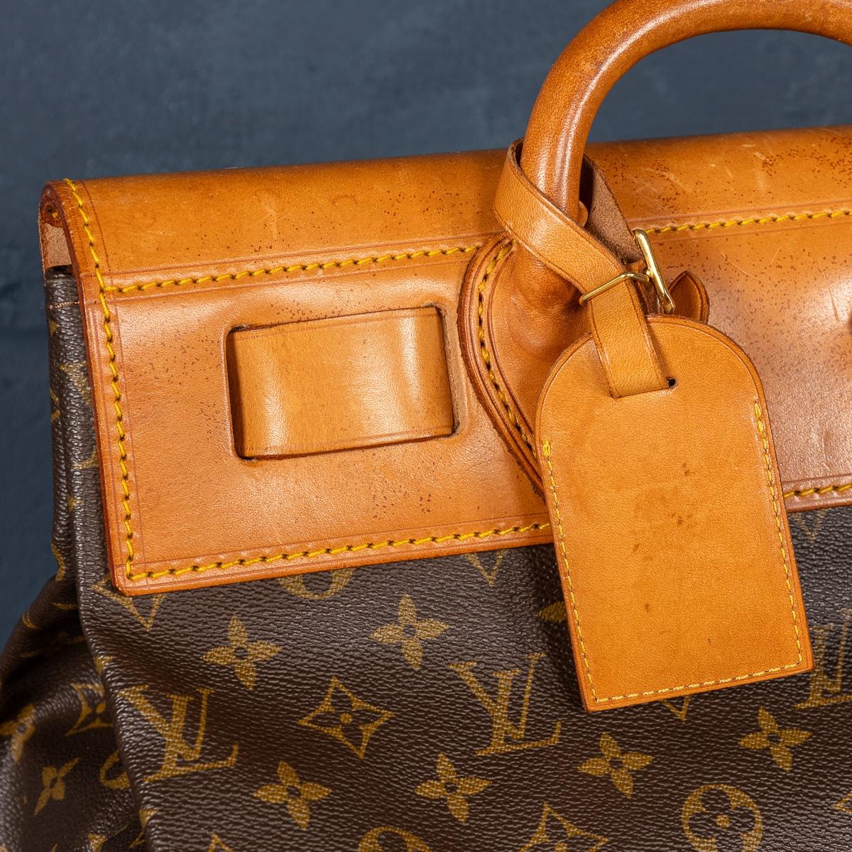 A 20th Century Louis Vuitton Steamer Bag In Monogram Canvas, Made In France 9
