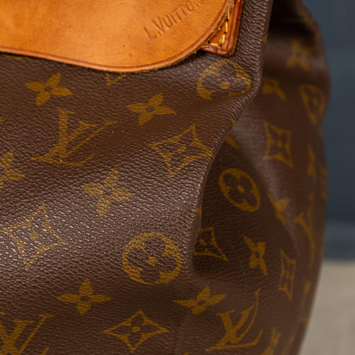 A 20th Century Louis Vuitton Steamer Bag In Monogram Canvas, Made In France 11