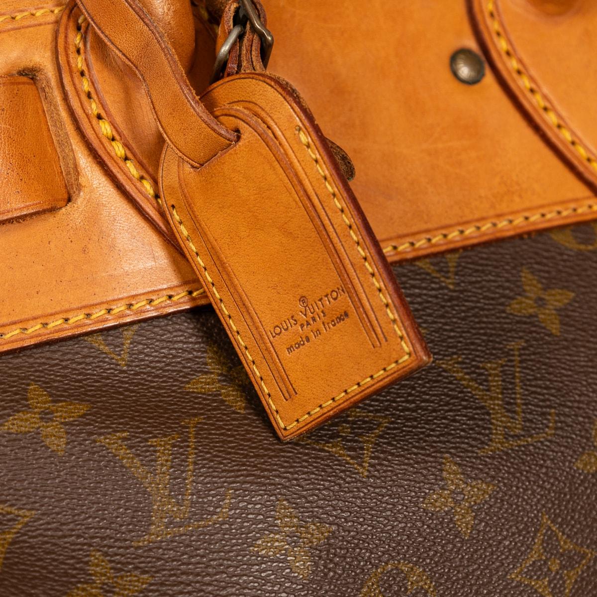 A 20th Century Louis Vuitton Steamer Bag In Monogram Canvas, Made In France 13