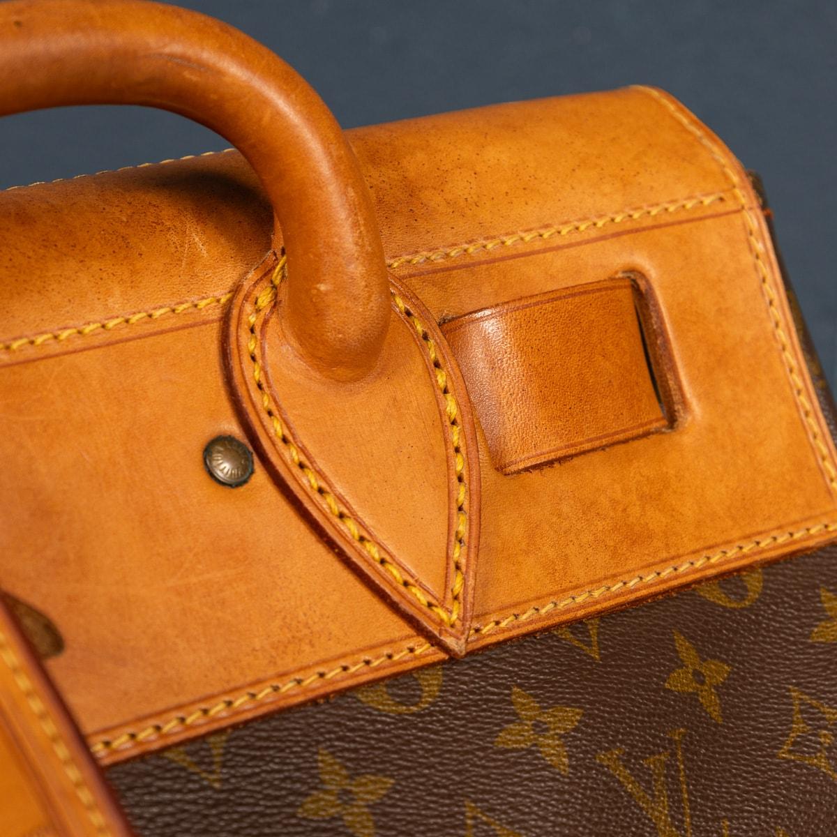 A 20th Century Louis Vuitton Steamer Bag In Monogram Canvas, Made In France 14