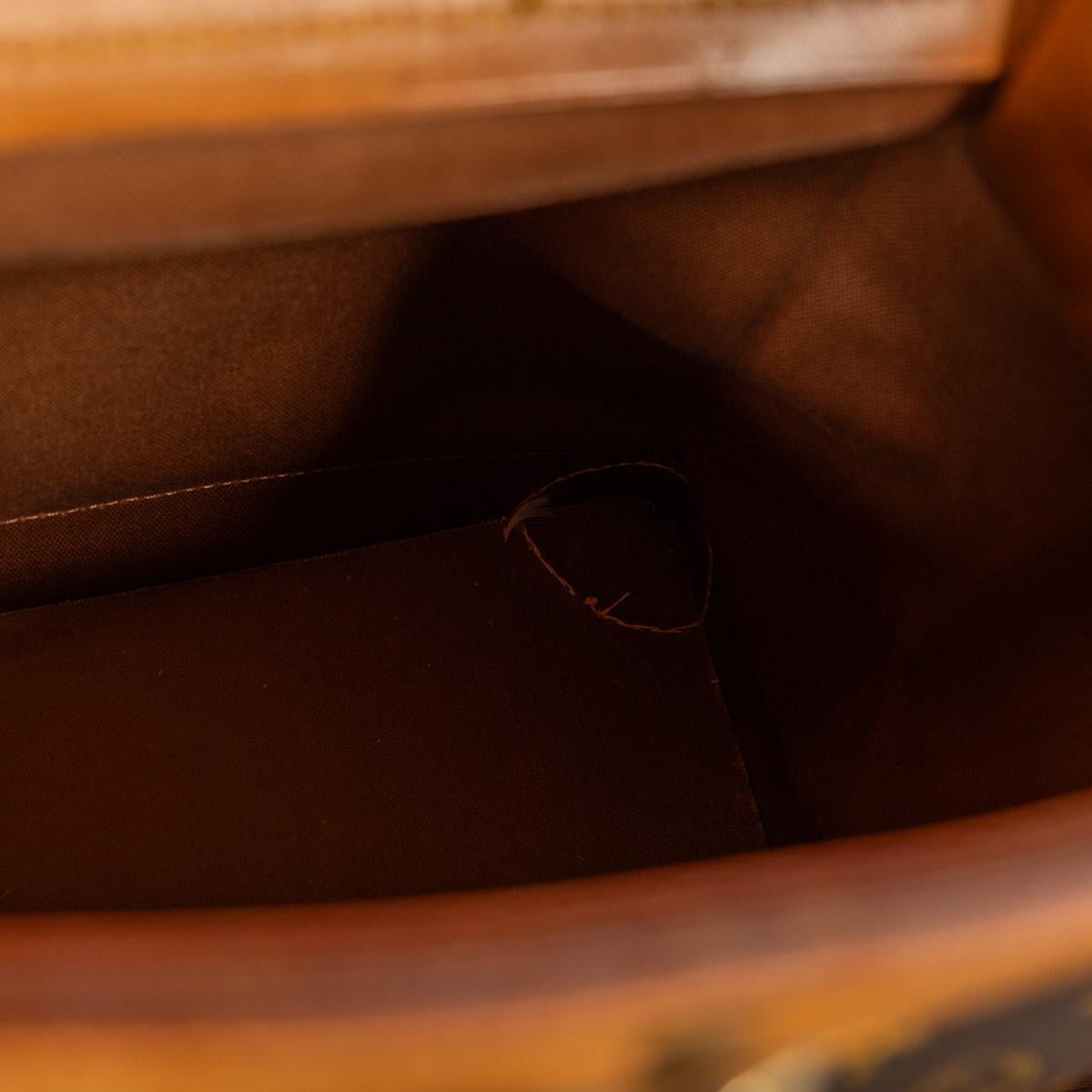 A 20th Century Louis Vuitton Steamer Bag In Monogram Canvas, Made In France 14