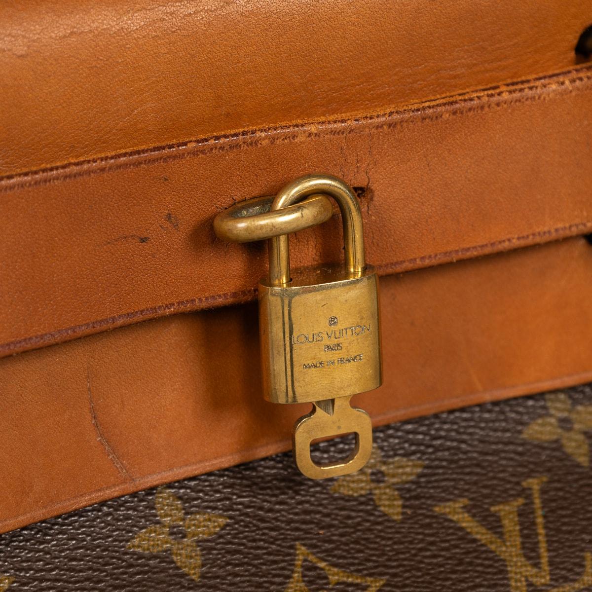A 20th Century Louis Vuitton Steamer Bag In Monogram Canvas, Made In France In Good Condition In Royal Tunbridge Wells, Kent