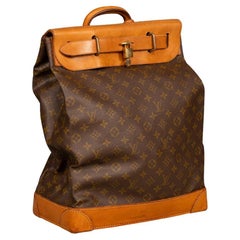 A 20th Century Louis Vuitton Steamer Bag In Monogram Canvas, Made In France