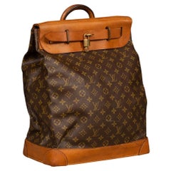 A 20th Century Louis Vuitton Steamer Bag In Monogram Canvas, Made In France