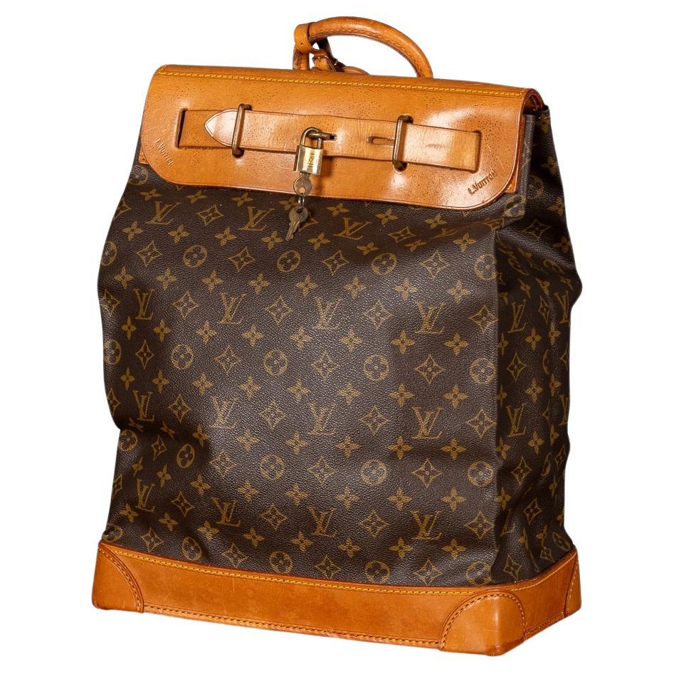 A 20th Century Louis Vuitton Steamer Bag In Monogram Canvas, Made In France