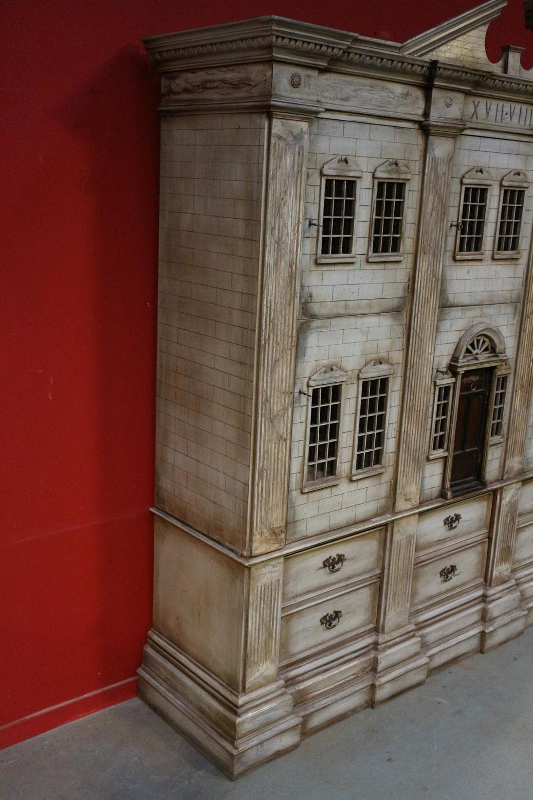 British 20th Century Special Dollhouse in a Very Large Format
